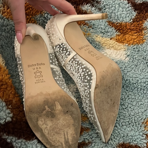 Bella Belle glitter wedding shoes - Picture 7 of 8